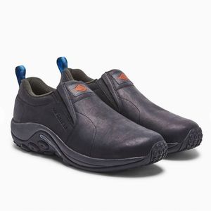 NWOT Mens Merrell Jungle Moc Leather SR Work Shoe 10.5 Wide